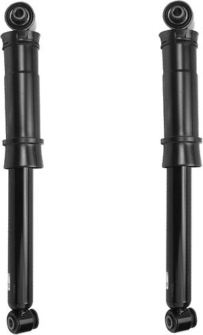 Detroit Axle - 2pc Rear Shock Absorbers for 2007-2012 Nissan Sentra [2.0L] Shock Absorbers Rear Pair Set 2008 2009 2010 2011 Replacement in Saudi Arabia