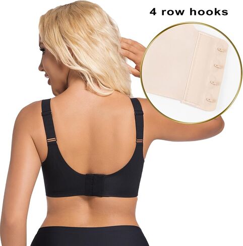 PRETTYWELL Wireless Bras for Women Molded Cup Comfort Push up Bra Mesh Seamless Full Coverage No Underwire Bra A to D Cup in Saudi Arabia