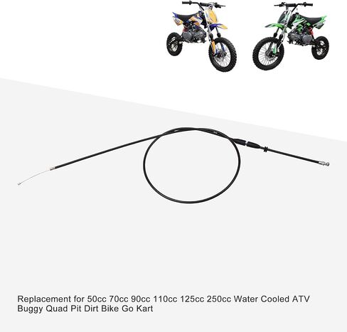 GOOFIT 46.46" Throttle Cable Replacement for 50cc 70cc 90cc 110cc 125cc 250cc Water Cooled ATV Buggy Quad Pit Dirt Bike Go Kart in Saudi Arabia