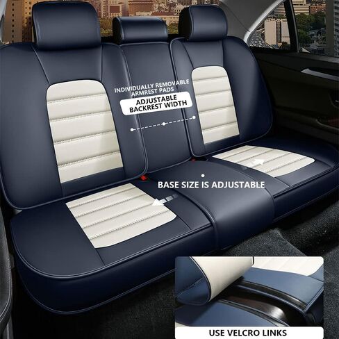 Car Seat Covers for RAM 1500 Classic 2019-2025,Waterproof Soft Breathable PU Leather Seat Cover with Storage Pockets(Classic Black,Full Set) in Saudi Arabia