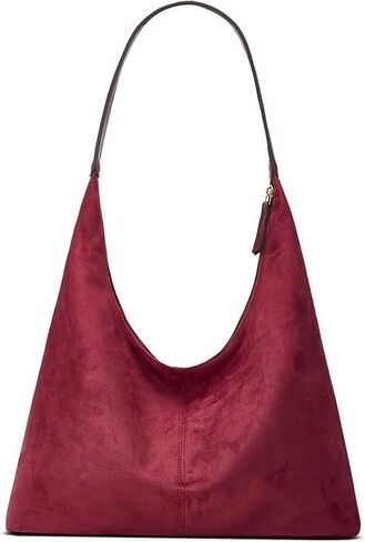 Suede Tote Bag for Women Hobo Bags Large Capacity Top Handle Bag Shoulder Bag,Premium Faux Suede Material in Kuwait