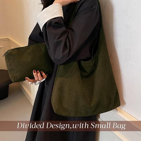 Suede Tote Bag for Women Hobo Bags Large Capacity Top Handle Bag Shoulder Bag,Premium Faux Suede Material in Kuwait