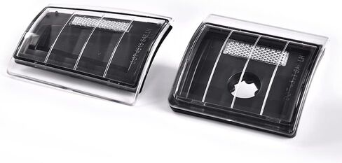 مصابيح علامة الجانب من PIT66 ، متوافقة مع Chevy C/ K 1500 2500 3500 Suburban 94-99/ Chevy Tahoe 95-99/ Chevy 94 مصباح إشارة بالحجم الكامل. in Saudi Arabia