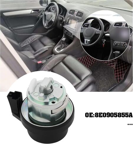SING F LTD 1PC Ignition Switch Lock with 2 Keys 8E0905855A 107905855C 6L0905855D Compatible with VW Golf 5 Compatible with Jetta T5 Compatible with Octavia 1Z in Saudi Arabia