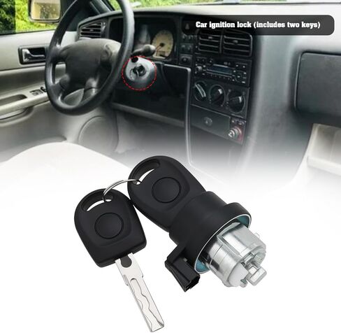 SING F LTD 1PC Ignition Switch Lock with 2 Keys 8E0905855A 107905855C 6L0905855D Compatible with VW Golf 5 Compatible with Jetta T5 Compatible with Octavia 1Z in Saudi Arabia