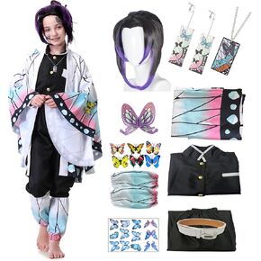 Anime Cosplay Costume Kimono Full Set Adult Girls Robe Cloak Costume Set Halloween Kimono Outfit Cosplay with Wig in Saudi Arabia