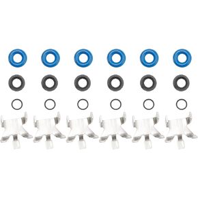 Topteng 6PCS Fuel Injector Repair Seal BL3Z-9F593-B Kit for Ford F150 F-150 2011-2016 in Saudi Arabia