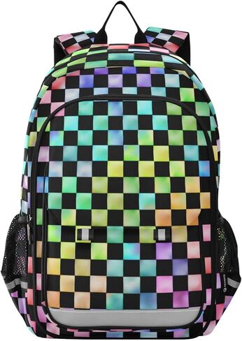 ALAZA Different Dog Breeds Animal Laptop Backpack Purse for Women Men Travel Bag Casual Daypack with Compartment & Multiple Pockets in Saudi Arabia