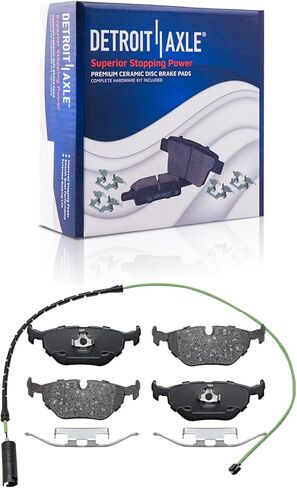 Detroit Axle - منصات الفرامل الخلفية لـ BMW 328i 318is 325i 320i 525i 530i 535i 540i 735i M3 Z3 منصات الفرامل السيرامية in Kuwait