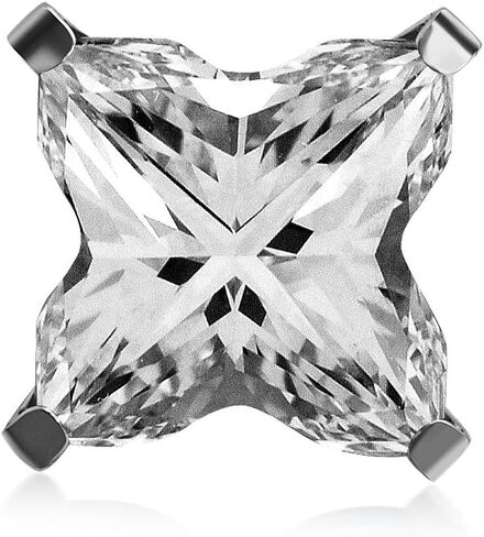 WIC F136 Titanium Alloy Moissanite Earrings Monogram Polaris Cut D Color VVS1 in Kuwait