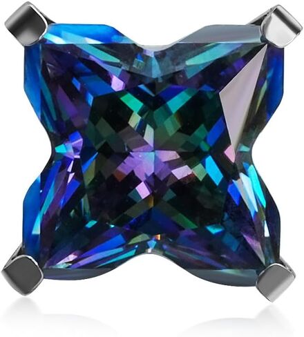 WIC F136 Titanium Alloy Moissanite Earrings Monogram Polaris Cut D Color VVS1 in Kuwait