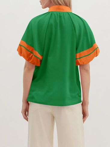 جرس CICY WOMENS COLL COLL SUPRES TOPS DASTARING V DECK PLOUSE LOTED FIT SIDE SIDE SIDERTS in Saudi Arabia