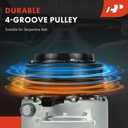 A-Premium Air Conditioner AC Compressor with Clutch Compatible with Ram 1500 2019-2021, 1500 Classic 2019 & Jeep JL Series Wrangler 2020-2023, 3.6L in Saudi Arabia