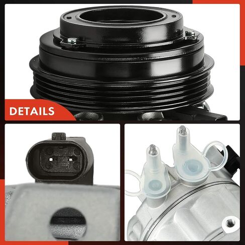 A-Premium Air Conditioner AC Compressor with Clutch Compatible with Ram 1500 2019-2021, 1500 Classic 2019 & Jeep JL Series Wrangler 2020-2023, 3.6L in Saudi Arabia