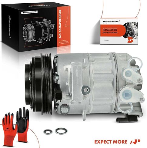 A-Premium Air Conditioner AC Compressor with Clutch Compatible with Ram 1500 2019-2021, 1500 Classic 2019 & Jeep JL Series Wrangler 2020-2023, 3.6L in Saudi Arabia