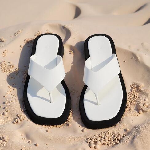 شرائح Cynllio للنساء تنزلق على Flip Flops Sandals Thongs Platform الأسافين الصنادل شاطئ الصيف أحذية مريحة المشي أحذية النعال في الهواء الطلق in Kuwait