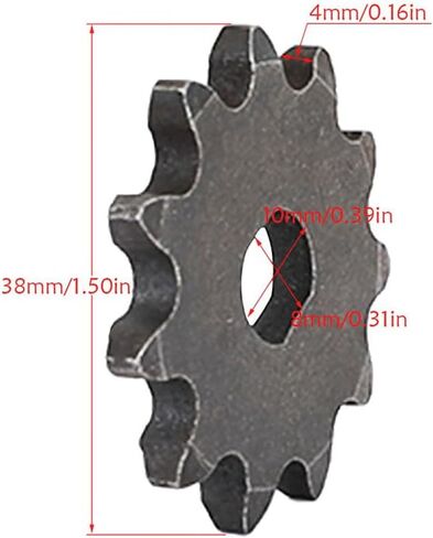 #35 9T Motor Sprocket Dual D-Bore لـ ATV UTV GO GO GOFT CART CART BUGGY QUAR in Saudi Arabia