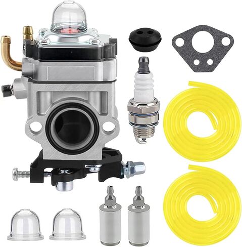 PR46BT PR48BT Carburetor for Poulan Pro PR2322 BP400 BP402 967086901 150032738 530058436 Eskimo Mako M43 M43Q8 Viper 43cc Engine Southland SEA43 SCV43 Earth Auger in Kuwait