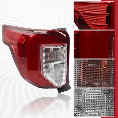 USA Type Tail Light W/بلاستيك مسمار مع مجموعة مصباح خلفي متوافق لعام 2020-2023 فورد إكسبلورر جانب الراكب الجانبي LB5Z13404F FO2801275 in Saudi Arabia