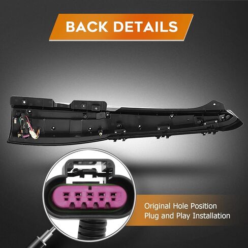 LED Tail Light Assembly For Chevy Suburban 1500 2007 2008 2009 2010 2011 2012 2012 2014 For Chevy Tahoe For GMC Yukon with LED Turn Signal Light Rear Lamps Driver and Passenger Side in Saudi Arabia