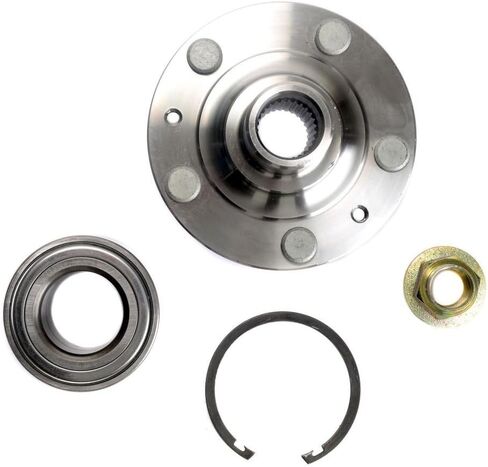 DTA Front Wheel Hub Bearing Repair Kit with Nut & Clip Compatible with 2006-2012 Ford Fusion, 2007-2012 Lincoln MKZ, 2006-2011 Mercury Milan, 2006 Zephyr Replaces BR930177K, HA590533 930-015 510010 in Saudi Arabia