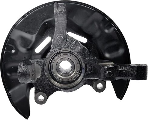 Autoshack Front Steering Knuckle for 2003-2008 Toyota Matrix 1.8L FWD | سائق وركاب جانب | 5-lug | عجلات محمل مجموعة استبدال مجموعة KN798386PR in Saudi Arabia