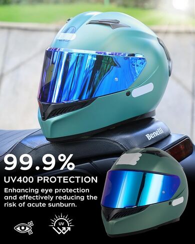 Soman New K3 Visor, Tinted K3 Tinted Shield Replacement Compatible with K3 in Sizes XL XXL 2XL with DOT(E2206) UV Protection (Deep Smoke) in Saudi Arabia