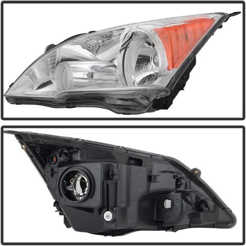 Acanii-لعام 2007-2011 Honda CRV-V المصابيح الأمامية المصابيح الأمامية مصابيح الأمامية OE STYLE DRIVER + جانب الركاب in Saudi Arabia