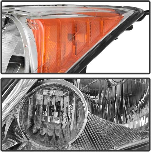 Acanii-لعام 2007-2011 Honda CRV-V المصابيح الأمامية المصابيح الأمامية مصابيح الأمامية OE STYLE DRIVER + جانب الركاب in Saudi Arabia