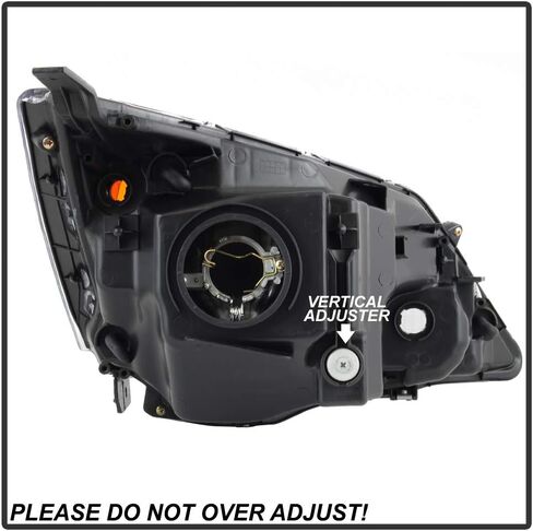 Acanii-لعام 2007-2011 Honda CRV-V المصابيح الأمامية المصابيح الأمامية مصابيح الأمامية OE STYLE DRIVER + جانب الركاب in Saudi Arabia