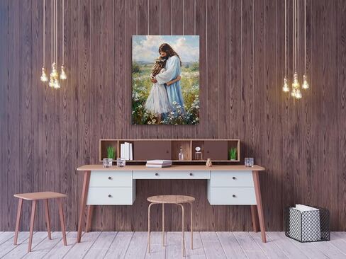 Amovlov Spiritual Artwork 30x40cm Canvas Art Painting Wall Art Frame Picture Painting Home in Saudi Arabia