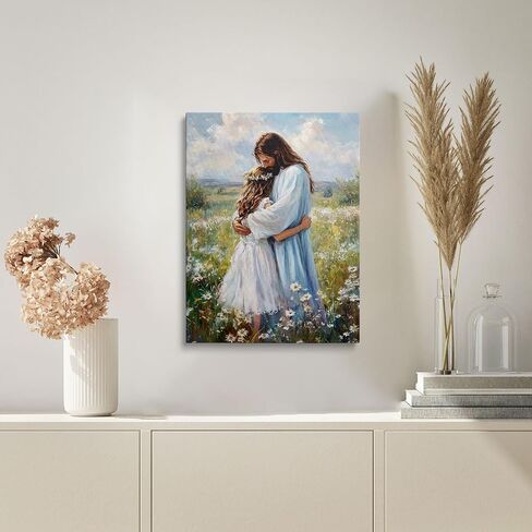 Amovlov Spiritual Artwork 30x40cm Canvas Art Painting Wall Art Frame Picture Painting Home in Saudi Arabia