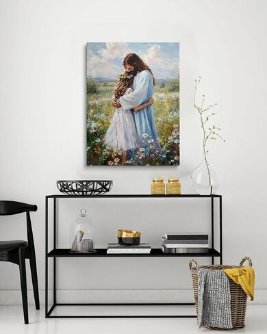 Amovlov Spiritual Artwork 30x40cm Canvas Art Painting Wall Art Frame Picture Painting Home in Saudi Arabia