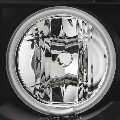 AKKON - For Nissan Titan Armada Black Bezel Dual Halo Projector LED Headlights Front Lamps Replacement Pair in Saudi Arabia