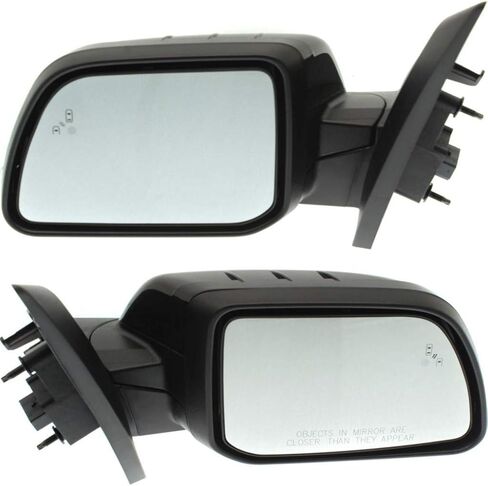 For Ford Edge 2011 2012 2013 2014 Door Mirror Driver Side Power | Manual-Folding | Heated | w/Blind Spot Detection | Memory | Signal & Puddle Light | Paintable | For FO1320503 | CT4Z17683EAPTM in Saudi Arabia