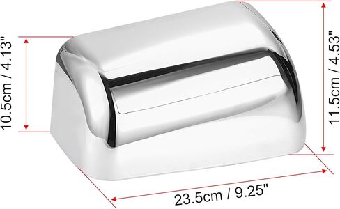 X AUTOHAUX 1 Pair Super-Duty Chrome Plated Mirror Covers Top Half for Ford F250 F350 F450 2008-2016 in Saudi Arabia