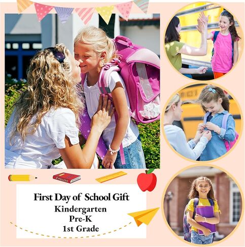 First Day of School Bracelet, First Day of Kindergarten/Preschool/Pre-K/First Grade/Second Grade Bracelet Gift in Kuwait