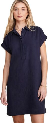 vineyard vines Women's Margo Seastitch Double Gauze Shirtdress in Saudi Arabia
