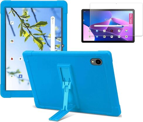 ONN 12.1 "Tablet Pro Proped Glass Screen Protector و Case Cover for Kids - Black + Glass Film in Kuwait