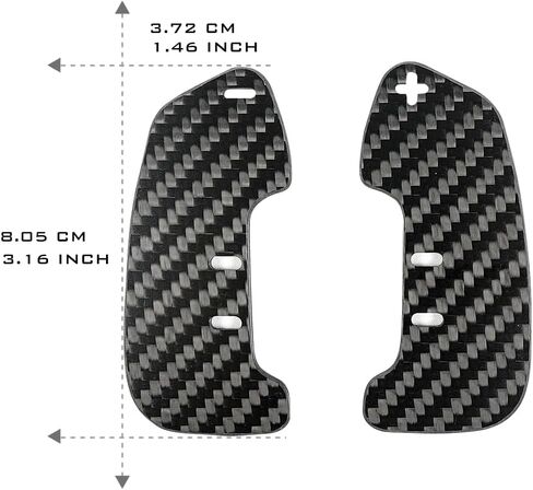 TDD عجلة القيادة المجاذيف المغناطيسية مغنطيسية متوافقة مع BMW 1 2 3 4 5 7 7 Series F80 F20 F22 F23 F45 F46 F30 G30 G38 G80 F80 F82 F83 F87 F90 ، متوافق مع Mini F55/F56/F57/F60 in Kuwait
