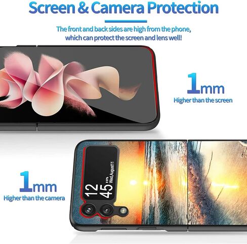 for Samsung Galaxy Z Flip 5 5G Case, Galaxy Z Flip 5 Case, Hard PC Shookproof Girls Women Durable Scratch-Resistant Phone Case for Samsung Z Flip 5 2023, Jesus Bible Cross Christian in Kuwait