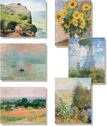 Salvador Dali Wall Art, 6PCS Famous Oil Painting Print Poster, Surrealism Poster for Room Aesthetic, Home Decorative Christmas 8x10in in Kuwait