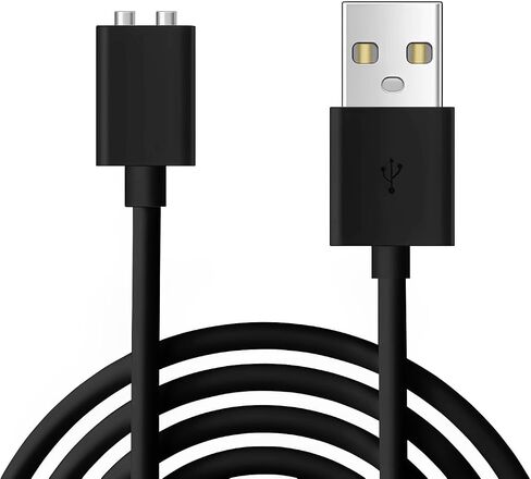 10mm Magnetic USB DC Charger Cable, 2.7ft Replacement Charging Cord for Rechargeable Toys, Massagers, Electric Toothbrushes,Children's Watches, Dog Trainer, Facial Cleanser in Kuwait