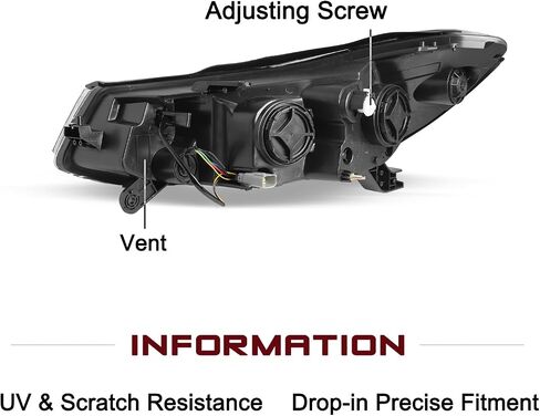 JSBOYAT Fits for 2017-2022 Chevy TRAX Headlights Replacement Non-Projector Factory Headlamp Assembly OE Style Black Housing Front Lamp Right Passenger Side in Saudi Arabia