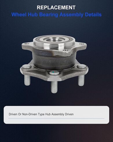 ECCPP Front Wheel Hub Assembly Fits for Suzuki Grand Vitara 2006-2013 FIT MOTION أو GEAR FOR SUZUKI KIZASHI 2010-2013 AWD FIT REAP فقط 5 LUGS W/ABS 513290 X2 in Saudi Arabia