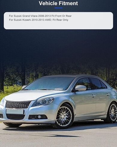 ECCPP Front Wheel Hub Assembly Fits for Suzuki Grand Vitara 2006-2013 FIT MOTION أو GEAR FOR SUZUKI KIZASHI 2010-2013 AWD FIT REAP فقط 5 LUGS W/ABS 513290 X2 in Saudi Arabia