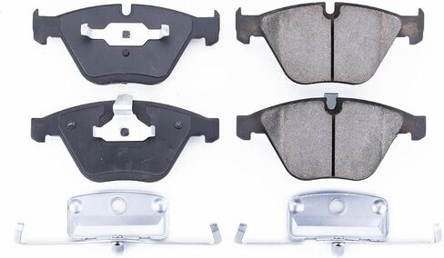 Power Stop 17-918, Z17 Front Ceramic Brake Pads with Hardware in Saudi Arabia