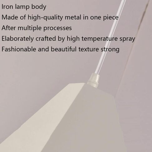 Crystal Chandelier, Modern Farmhouse Lighting Fixture Chandelier Simple - Macaron Metal Pendant Light V-intage E27 Single Head Industrial Pendant Lamp Decoration Ceiling Fixtures Compatible with Ware in Saudi Arabia