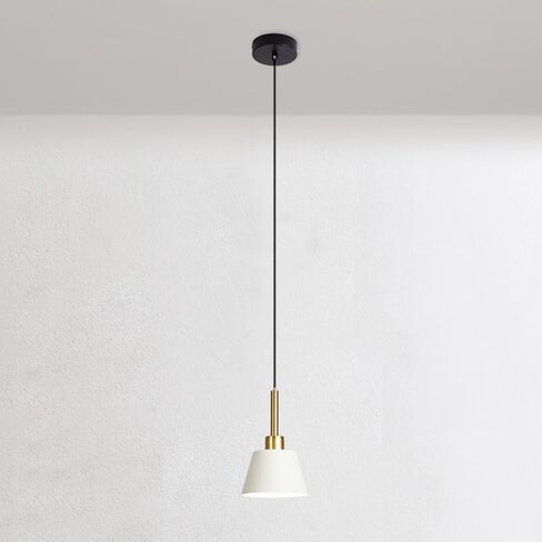 Nordic Simplicity Pendant Light,E 26 1-Light Metal Pendent Lamp, Indoor Adjustable Ceiling Hanging Light,Bedroom Bedside Ceiling Light, Modern Hallway Balcony Staircase SDark in Kuwait