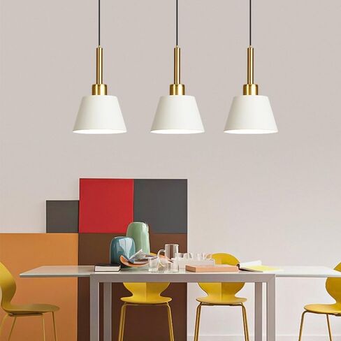 Nordic Simplicity Pendant Light,E 26 1-Light Metal Pendent Lamp, Indoor Adjustable Ceiling Hanging Light,Bedroom Bedside Ceiling Light, Modern Hallway Balcony Staircase SDark in Kuwait